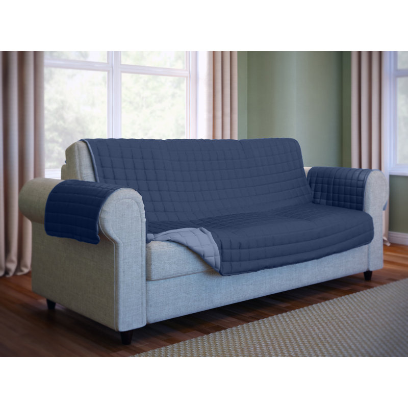 Wayfair Basics Box Cushion Sofa Slipcover & Reviews Wayfair